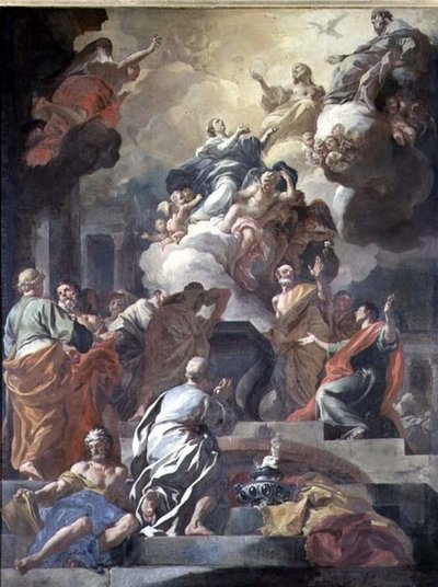 Wniebowzięcie Najświętszej Maryi Panny autorstwa Francesco Solimena