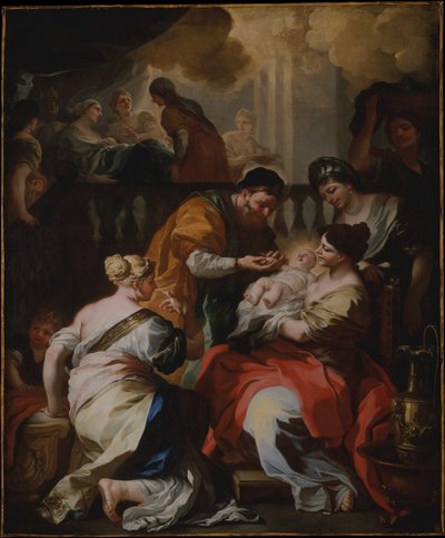 Narodziny Marii Panny autorstwa Francesco Solimena