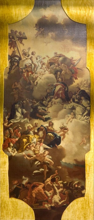 Der Triumph des Dominikanerordens autorstwa Francesco Solimena