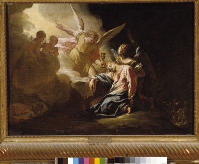 Chrystus w ogrodach drzew oliwnych autorstwa Francesco Trevisani