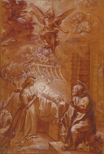Die Geburt Christi autorstwa Francesco Vanni