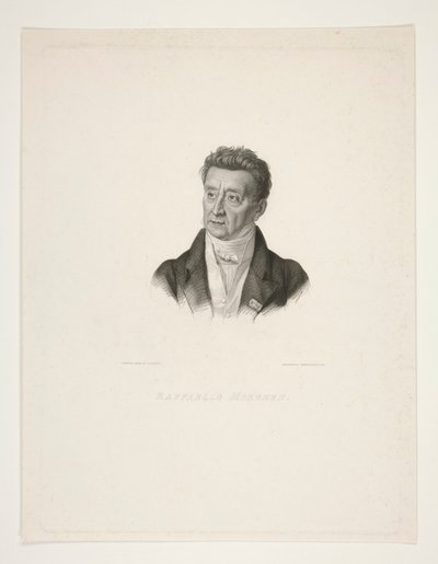 Portret Rafaela Morghen autorstwa Francesco Vendramini