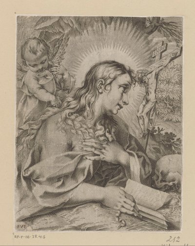 Maria Magdalena do Boetawardi autorstwa Francesco Villamena