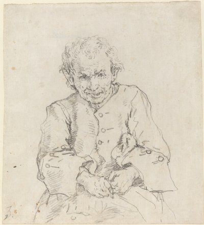 Siedzący chłop autorstwa Francesco Zuccarelli