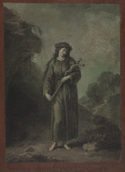 Umartwienie, rok 1763 lub wcześniej. autorstwa Francesco Zuccarelli
