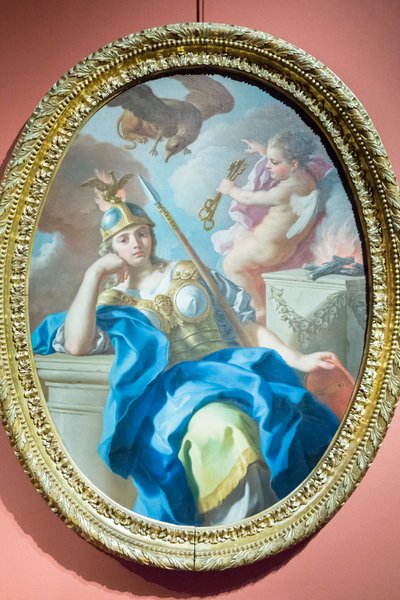 Alegoria Miłosierdzia jako bezpieczeństwo publiczne autorstwa Francesco de Mura