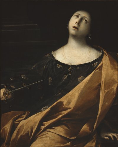 Śmierć Lukrecji, 1633-35 autorstwa Francesco del Cairo