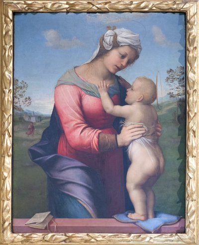 Madonna z Dzieciątkiem autorstwa Francesco di Cristofano Franciabigio