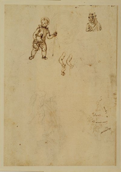 Młody Saint John ... autorstwa Francesco di Simone (attr. to)