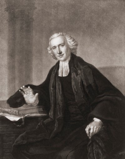 Williama Romaine’a. Portret. (wydrukować) autorstwa Francis (after) Cotes