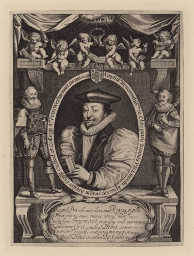John Williams, biskup Lincoln, później arcybiskup Yorku, c1621 (rycina) autorstwa Francis (after) Delaram
