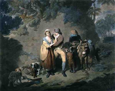 Sportowiec miłosny, ryty Charles Hodges (1764-1837), wyd. J.R. Smith autorstwa Francis (after) Wheatley