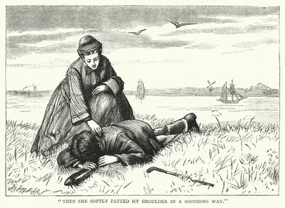 Ilustracja do wielkich nadziei autorstwa Charlesa Dickensa (rycina) autorstwa Francis Arthur Fraser