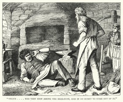 Ilustracja do wielkich nadziei autorstwa Charlesa Dickensa (rycina) autorstwa Francis Arthur Fraser