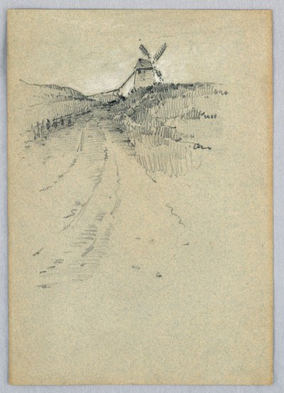 Wiatrak autorstwa Francis Augustus Lathrop