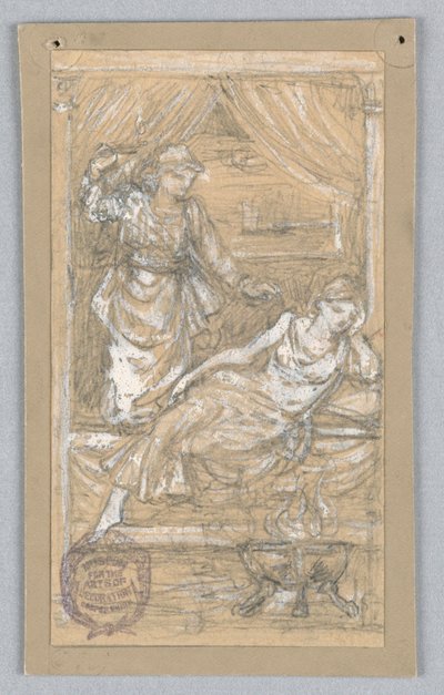 Scena klasyczna autorstwa Francis Augustus Lathrop