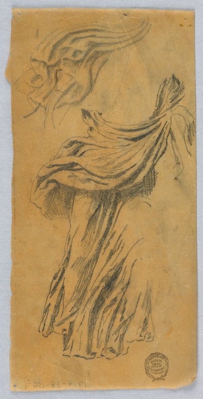 Studium draperii autorstwa Francis Augustus Lathrop
