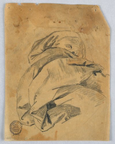 Studium draperii autorstwa Francis Augustus Lathrop