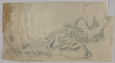 Studium draperii autorstwa Francis Augustus Lathrop
