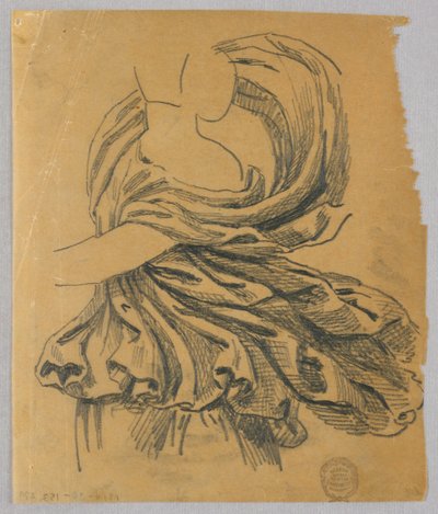 Studium draperii autorstwa Francis Augustus Lathrop