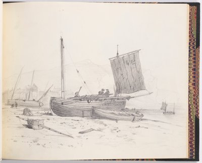Łodzie rybackie autorstwa Francis Augustus Lathrop