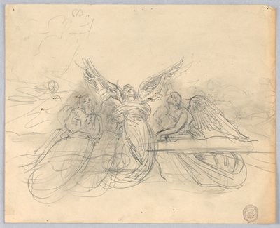 Grupa Aniołów autorstwa Francis Augustus Lathrop