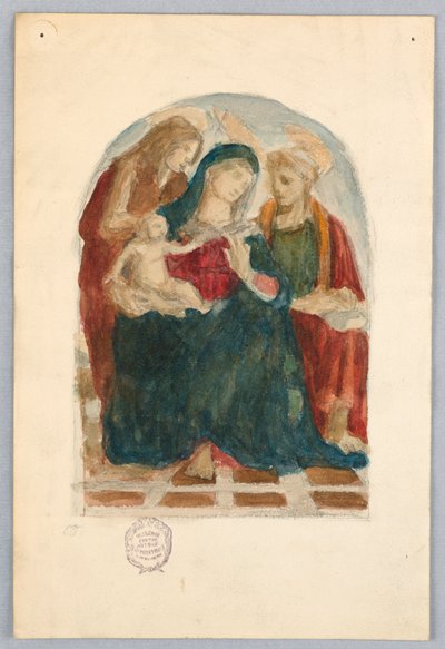 Madonna z Dzieciątkiem autorstwa Francis Augustus Lathrop