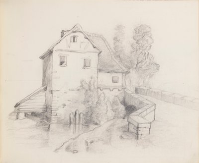 Młyn nad strumieniem autorstwa Francis Augustus Lathrop