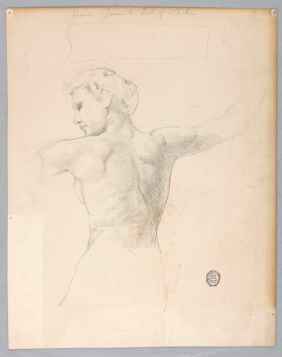 Szkic do „Nocy” autorstwa Francis Augustus Lathrop