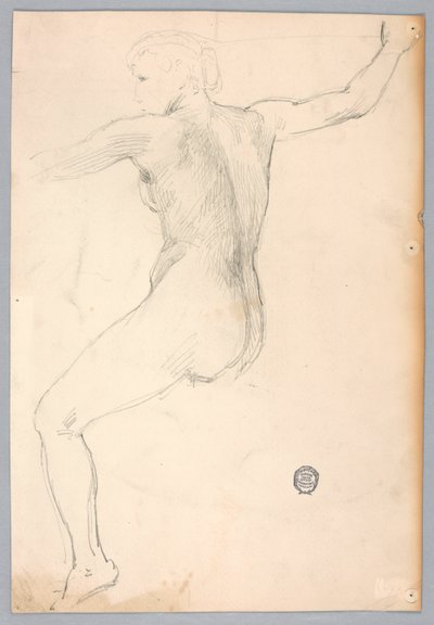 Szkic do „Nocy” autorstwa Francis Augustus Lathrop