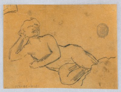Szkic Aktu Kobiecego autorstwa Francis Augustus Lathrop