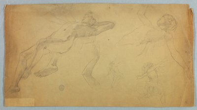 Szkice nagich postaci autorstwa Francis Augustus Lathrop