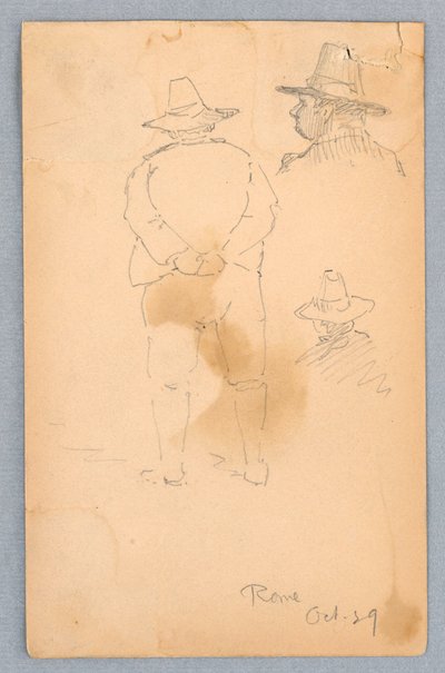 Szkice Człowieka, Rzym autorstwa Francis Augustus Lathrop