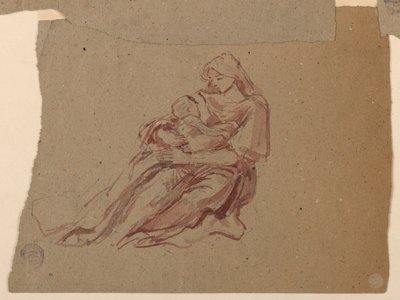 Studia dla „Charity”, Kościół św. Bartłomieja w Nowym Jorku, NY autorstwa Francis Augustus Lathrop