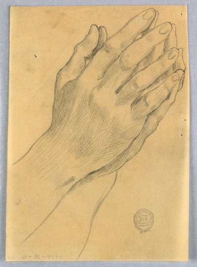 Studium rąk autorstwa Francis Augustus Lathrop