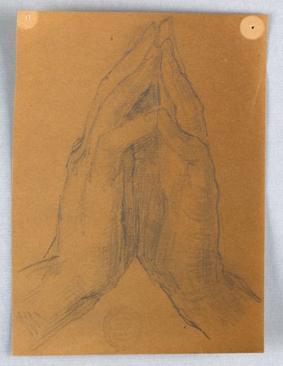 Studium rąk autorstwa Francis Augustus Lathrop