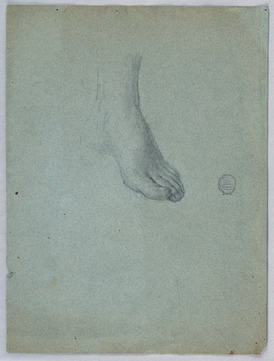Badanie lewej stopy autorstwa Francis Augustus Lathrop