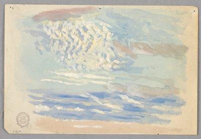 Studium chmur, Rzym, Włochy autorstwa Francis Augustus Lathrop
