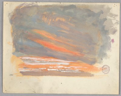 Studium chmur, Rzym, Włochy autorstwa Francis Augustus Lathrop