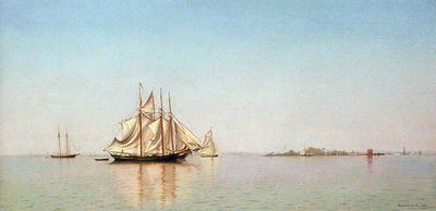 Off City Island, Nowy Jork autorstwa Francis Augustus Silva