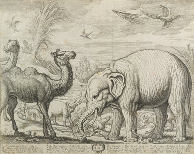 Afryka, 1672 autorstwa Francis Barlow