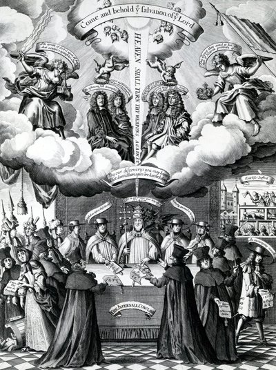 The Happy Instruments of Englands Preservation, opublikowane przez Benjamina Combe na cześć Francisa Barlowa, kwiecień 1681 r. autorstwa Francis Barlow