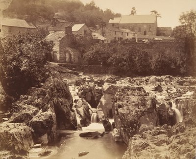W Pont y pair, Bettws-y-Coed, Północna Walia, 1856. autorstwa Francis Bedford