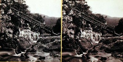 Bettws-y-Coed, Most Górnika (zdjęcie) autorstwa Francis Bedford