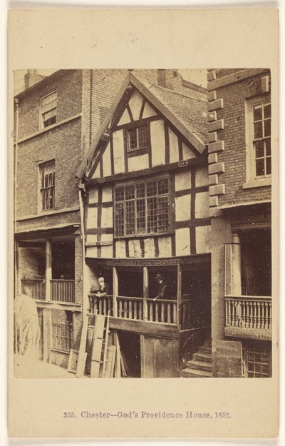 Chester - Dom Opatrzności Bożej, 1652 r. autorstwa Francis Bedford
