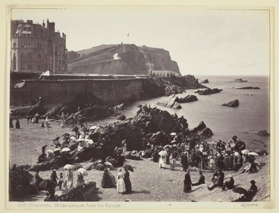Ilfracombe, Wildersmouth z Parady autorstwa Francis Bedford