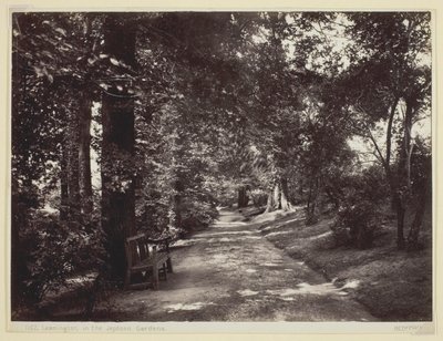 Leamington, w Ogrodach Jephson autorstwa Francis Bedford