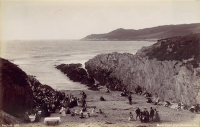 Morte Point z Zatoki Barricane, lata 70. XIX wieku. autorstwa Francis Bedford
