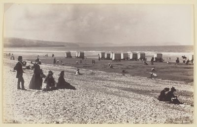 Plaża Pensarn autorstwa Francis Bedford