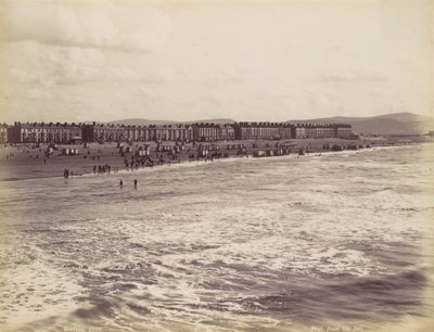 Rhyl, znad morza, lata 70. XIX wieku. autorstwa Francis Bedford